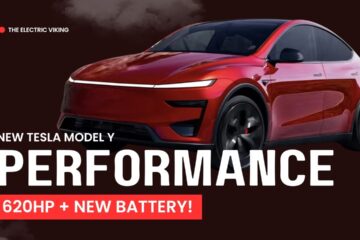 NEW Tesla Model Y Performance Gets 620 HP and HUGE Range Increase