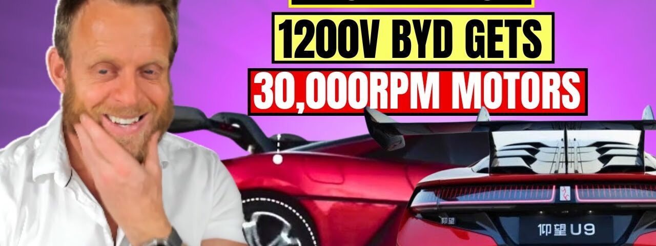 BYD reveals Yangwang U9 02 Supercar with 3000 hp and 1200v Architecture