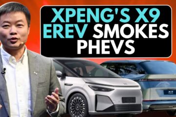 Xpeng’s X9 EREV Gets 450km EV Range and 350kw Fast Charging! Xpeng’s X9 EREV Gets 450km EV Range and 350kw Fast Charging!
