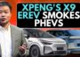 Xpeng’s X9 EREV Gets 450km EV Range and 350kw Fast Charging!
