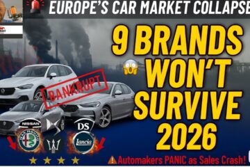 Europe’s Car Market Has COLLAPSED: These 9 Brands Won’t Survive 2026!!!!