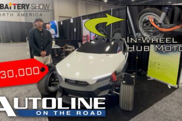 This 3-Wheeled EV Could Bring In-Wheel Hub Motors to the Road – Battery Show 2025