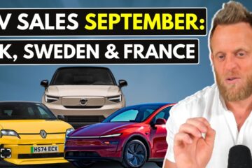 Electric Car Sales Grow in France, Sweden and the UK – Top 10 In September