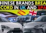 Electric Cars help Chinese brands to hit record sales in the UK and Spain