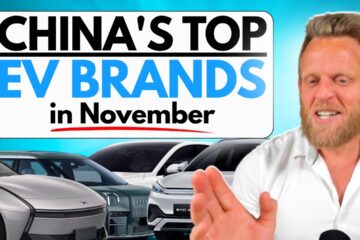 Chinese EV Sales Leaders November 2025; BYD, Geely & Xpeng Break Records