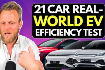 21 Car EV Efficiency Test in China – Tesla 1st, BYD Gets Shocking Result