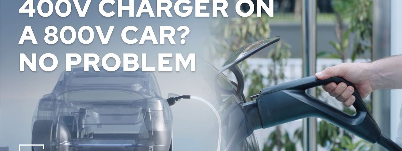 400V Charger on a 800V Car? No Problem